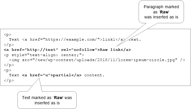 html-raw-result