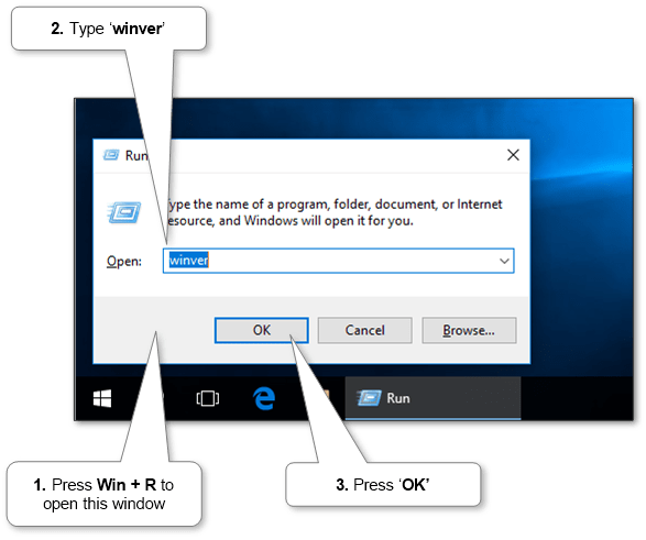 How to check Windows version