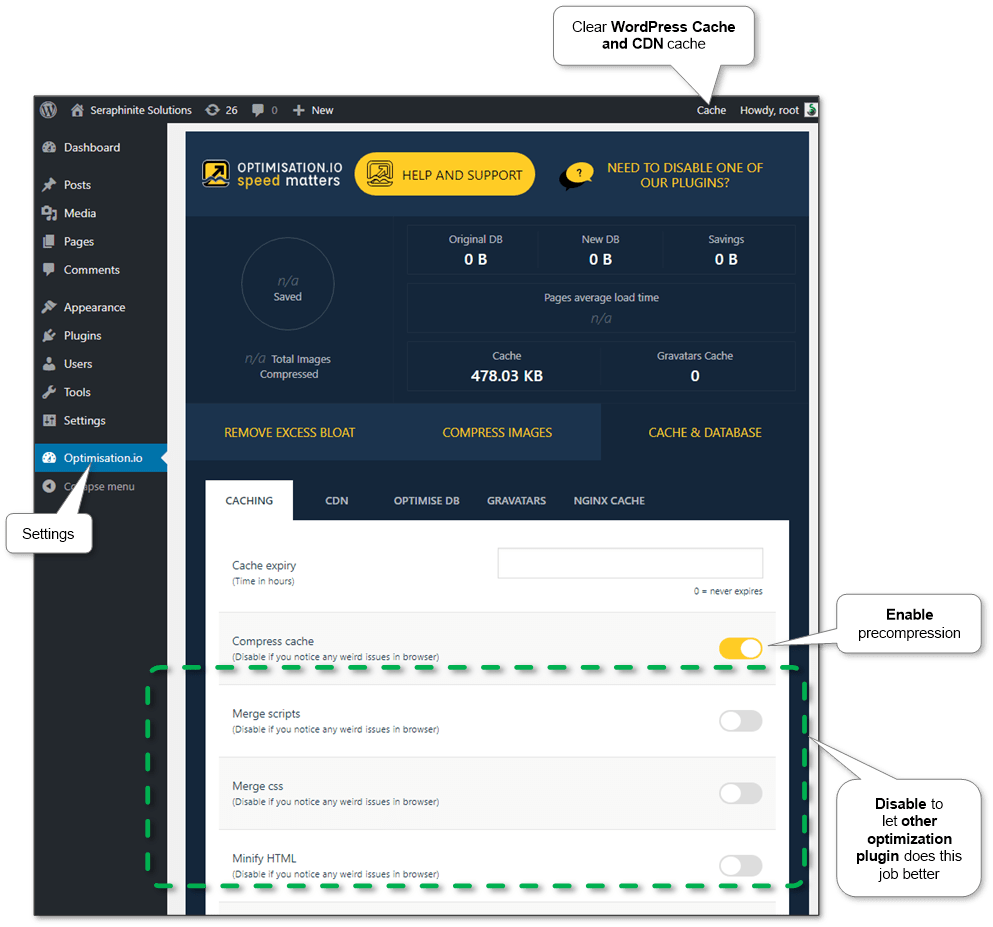 wordpress-cache-cdn-plugin-combined-settings