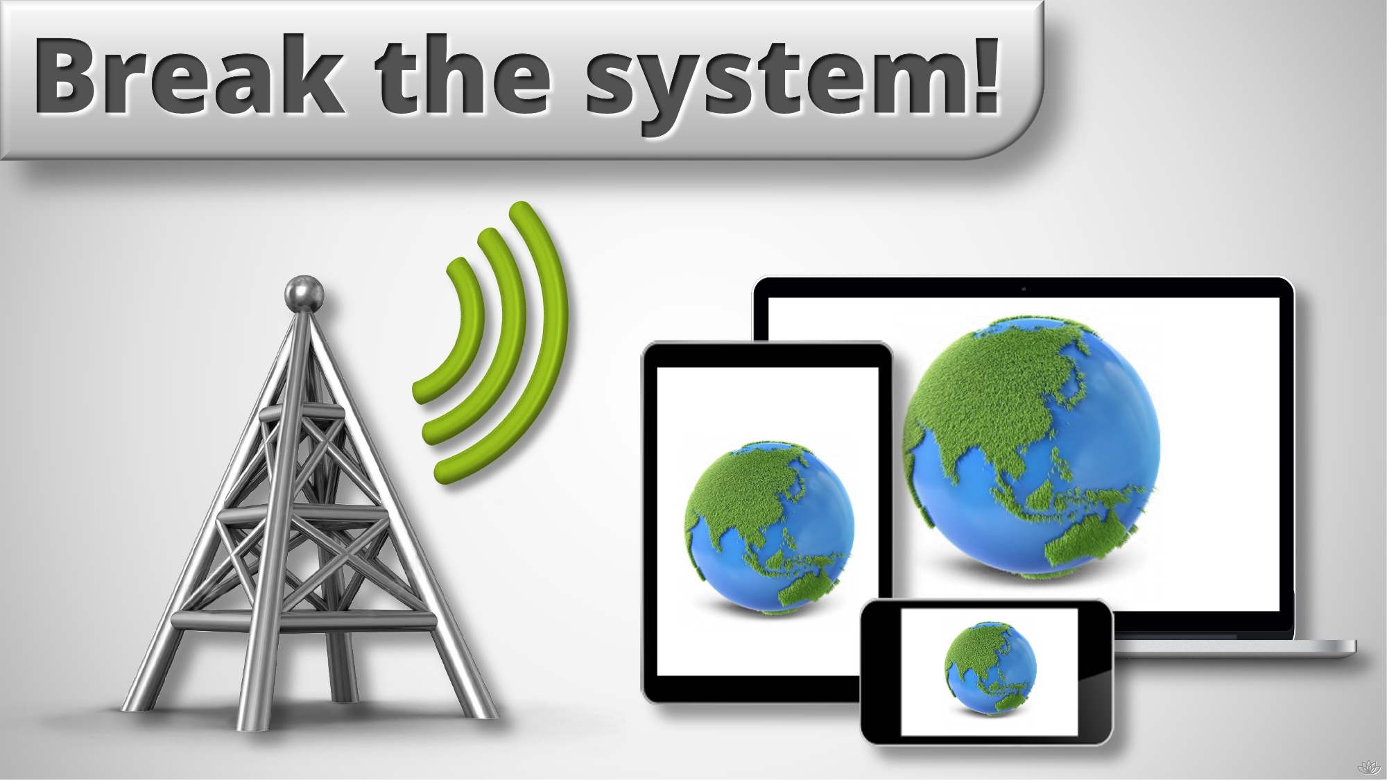 Break the system! A picture containing photo, sitting, room, computerDescription automatically generated